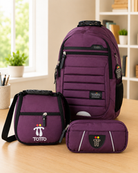Morado con Negro