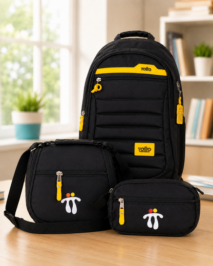 Morral Tipo Totto 3x1 – Incluye Lonchera + Cartuchera – Oferta Especial 85% OFF 🎁